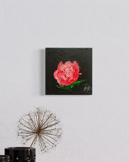Bloom No. 002 on a wall